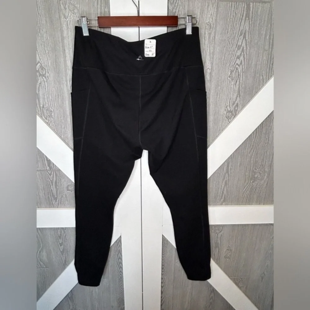 242. Fengbay High Waist Yoga Pants, Pocket Yoga Pants Tummy Control XL - Picture 1 of 4